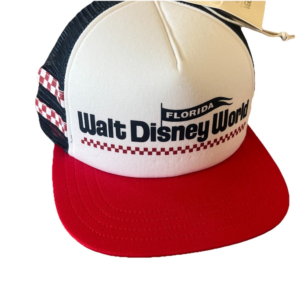 Walt Disney World Parks VANS 50th Anniversary Vault Collection Trucker Hat